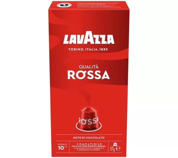 LAVAZZA Qualità Rossa Coffee Pods - 10 Servings