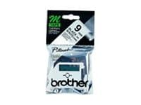 MK-221SBZ PLASTIC LABELLINGTAPE9MM 4M BLACK ON WHI