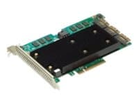 BROADCOM - MegaRAID 9670-24i - Storage controller (RAID) - 24 Channel - SATA 6Gb/s / SAS 24Gb/s / PCIe 4.0 (NVMe) - RAID 0, 1, 10, 5, 50, 6, 60 - PCIe 4.0 x8