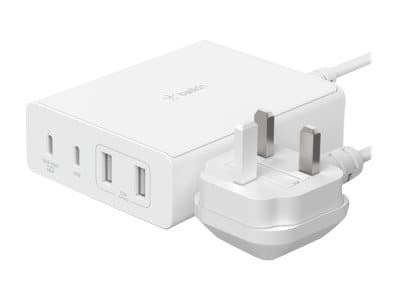 BELKIN - BoostCharge Pro power adapter - 2 x USB, 2 x USB-C - 108 Watt