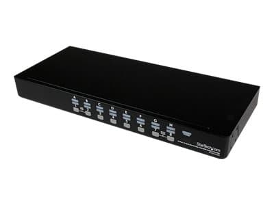 Startech 16 Port 1U Rackmount USB KVM Switch with OSD (SV1631DUSBU)