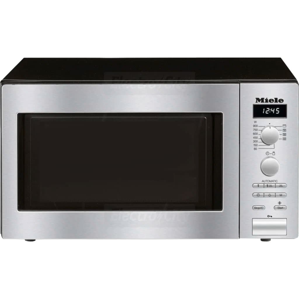 Miele 900W Freestanding Microwave Oven with Grill | Stainless Steel