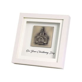 Framed Occasions Christening Day Ornament