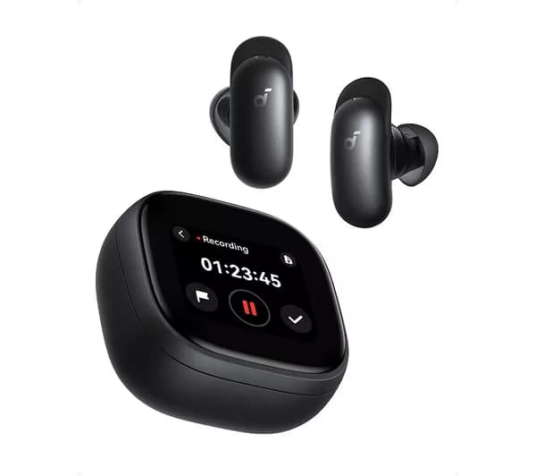 SOUNDCORE Liberty 5 Pro Max Wireless Bluetooth Noise-Cancelling Earbuds - Black