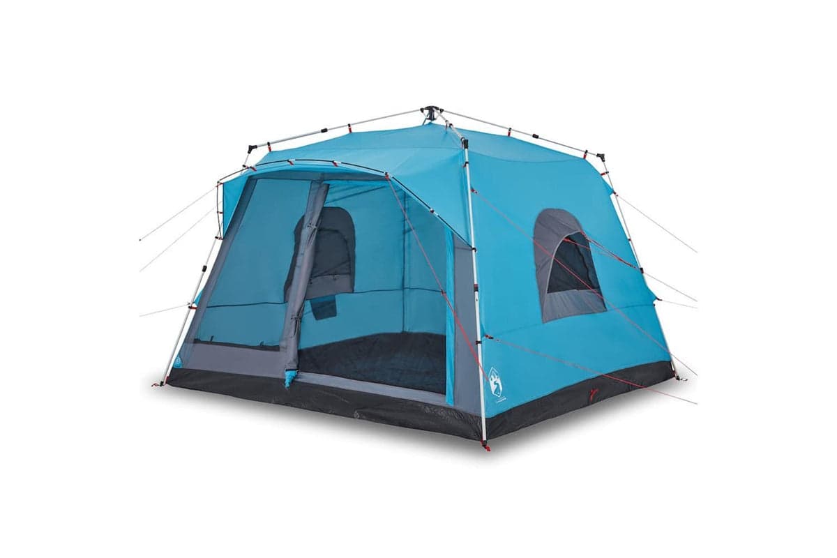 Vidaxl Family Tent Cabin 7-person Blue Quick Release