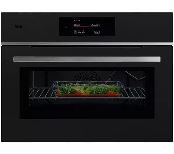 AEG 8000 MealAssist TK8NK721T Built-in Combination Microwave - Matte Black