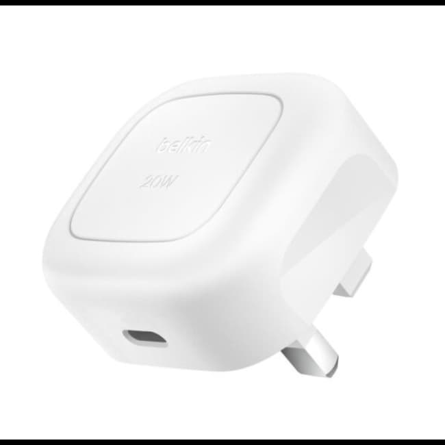 Belkin BoostCharge Compact USB-C Charger 20W | White | WCA009MYWH