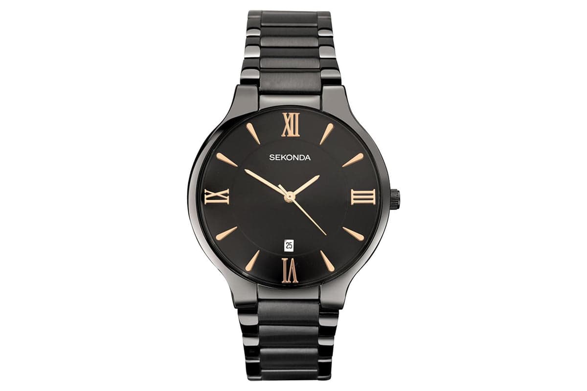 Sekonda Wilson Mens Watch | Gun Metal