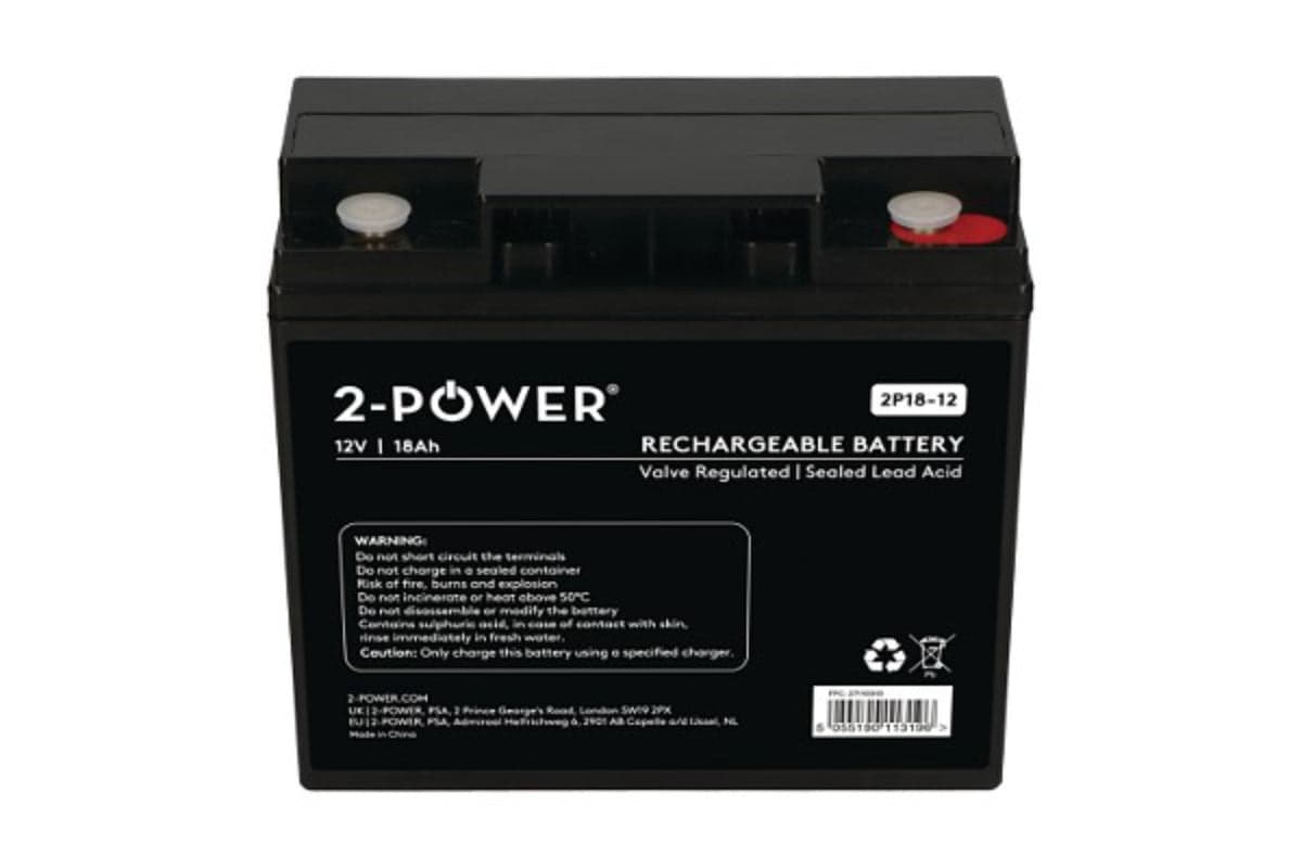 2-Power 2P18-12 18Ah VRLA Battery