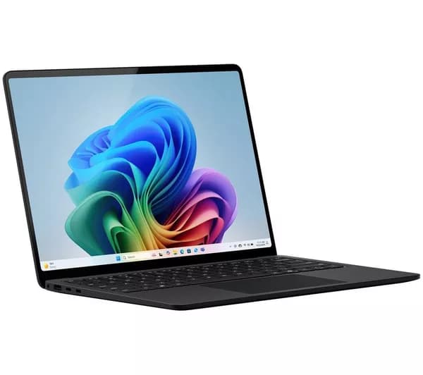 MICROSOFT Surface Laptop 13.8", Copilot+ PC - Snapdragon X2 Plus, 512 GB SSD, Black