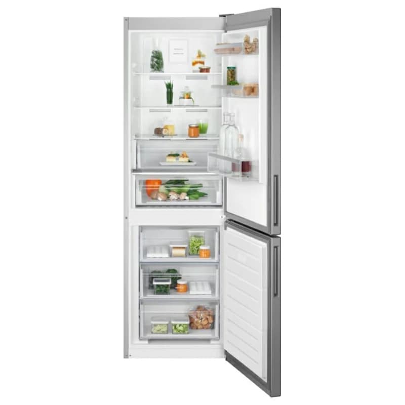 Electrolux 331L Frost Free Freestanding Fridge Freezer – Stainless Steel | LNT6ME32U2
