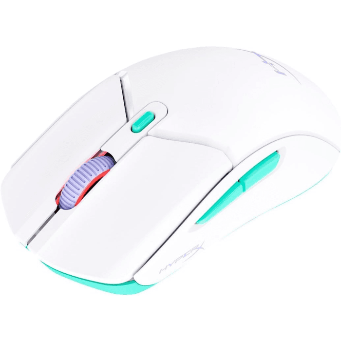 HyperX Pulsefire Haste 2 2598R2E7AA, Wireless Optical Gaming Mouse, White