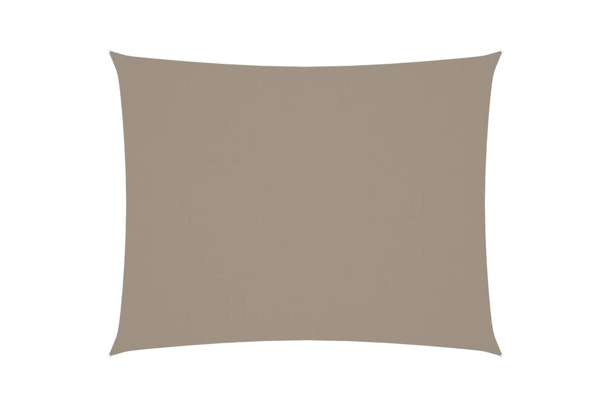 Vidaxl 135442 Sunshade Sail Oxford Fabric Rectangular 6x7 M Taupe