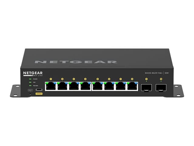 NETGEAR AV Line M4250-8G2XF-PoE+