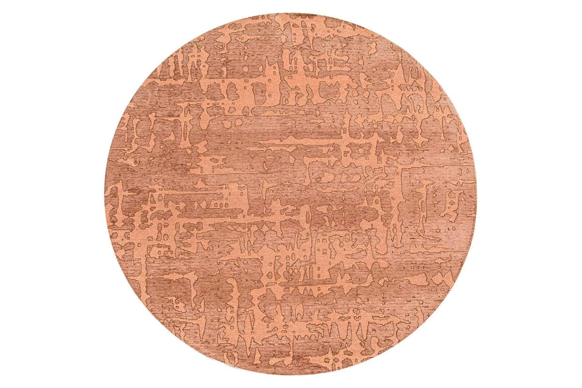 Louis De Poortere | Baobab Za Indoor Eco Round Rug | Brown | 240 x 240 cm