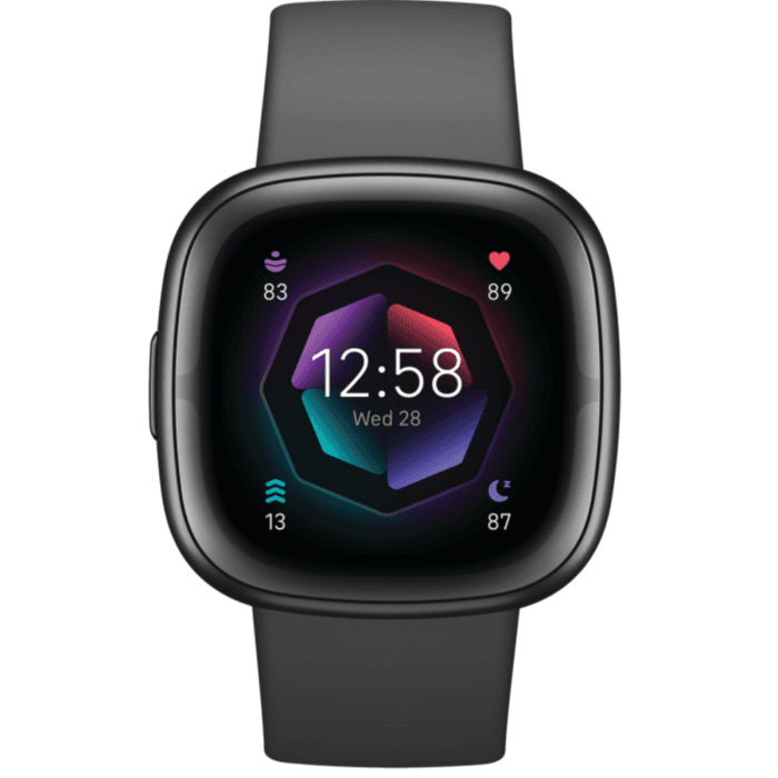 Fitbit Sense 2 79FB521BKGB, Advanced Health & Fitness Smartwatch, Shadow Grey