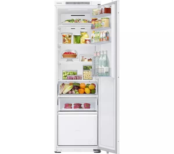 SAMSUNG SpaceMax BRD27600EWW/EU Integrated Tall Fridge - Sliding Hinge