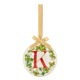 Enamel Letter K Decoration