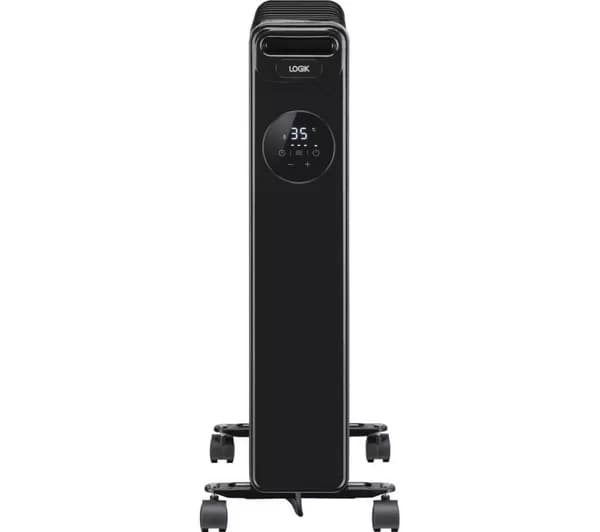 LOGIK L20DOR25 Portable Oil-Filled Radiator - Black
