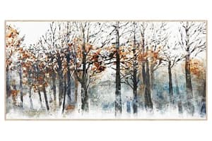 Autumn Framed Canvas Painting - Ksenia Sizaya | Multicolour | 76 x 152 cm
