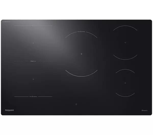 HOTPOINT HeatControl HTH8017KCF2 80 cm Electric Induction Hob - Black