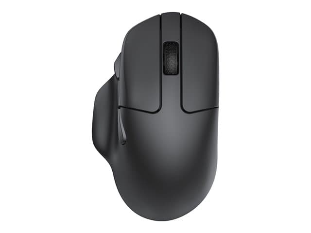 Keychron - M7 - mouse - 2.4 GHz, Bluetooth 5.1, USB-C - black