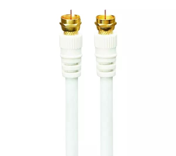 LOGIK Satellite F Plug Cable - 4 m