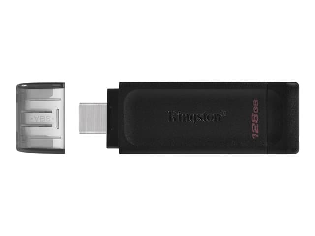 KINGSTON - DataTraveler 70 - USB flash drive - 128 GB - USB-C 3.2 Gen 1