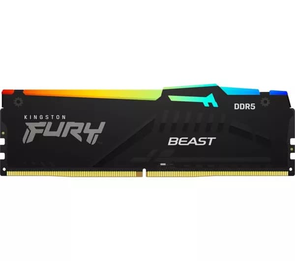 KINGSTON Fury Beast RGB 64 GB 3000 MHz DDR5 Memory Kit - 32 GB x 2