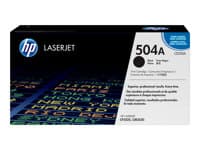 HP - 504A - black - original - LaserJet - toner cartridge (CE250A)