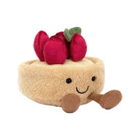 Amuseables Fleurette Tarte Aux Fraises 11cm