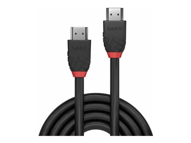 Lindy - Black Line HDMI cable with Ethernet - 2 m