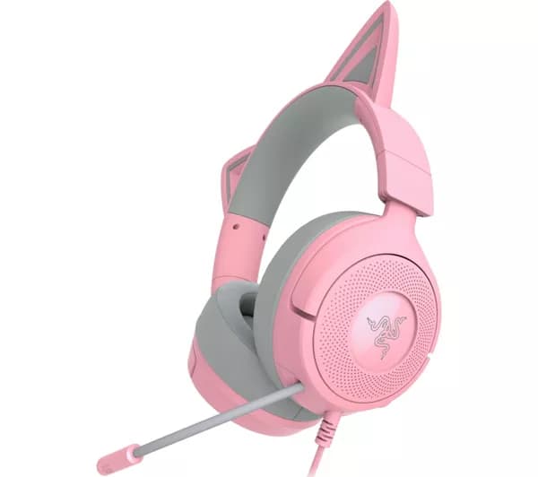 RAZER Kraken Kitty V3 X USB 7.1 Gaming Headset - Quartz
