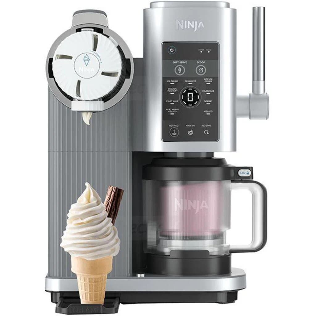 Ninja Swirl by CREAMi 13-in-1 Ice Cream &amp; Frozen Dessert Maker | Silver