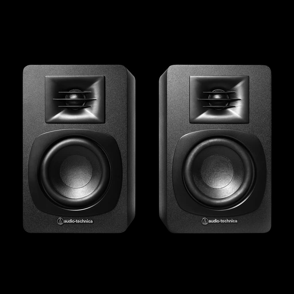 Audio Technica Powered Bluetooth Bookshelf Speakers - Black | ATSP3X