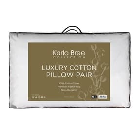 Luxury Cotton Pillow Pair