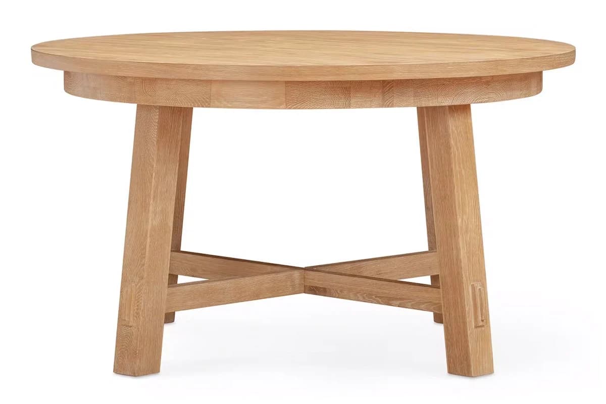 Ayden Round Dining Table | Natural