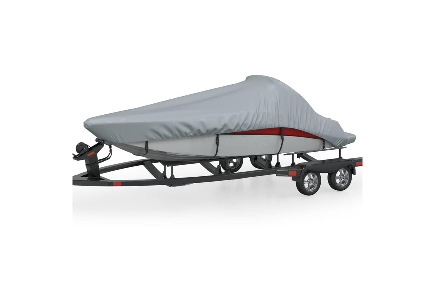 vidaXL Boat Cover Grey
