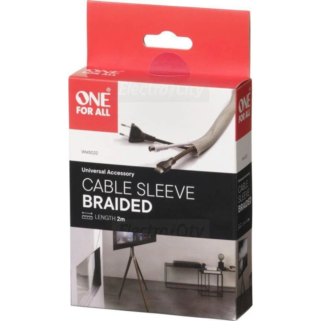 One For All Braided Cable Management Sleeve