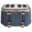 Russell Hobbs Bronte 4 Slice Toaster with Wide Slots | Soft Navy