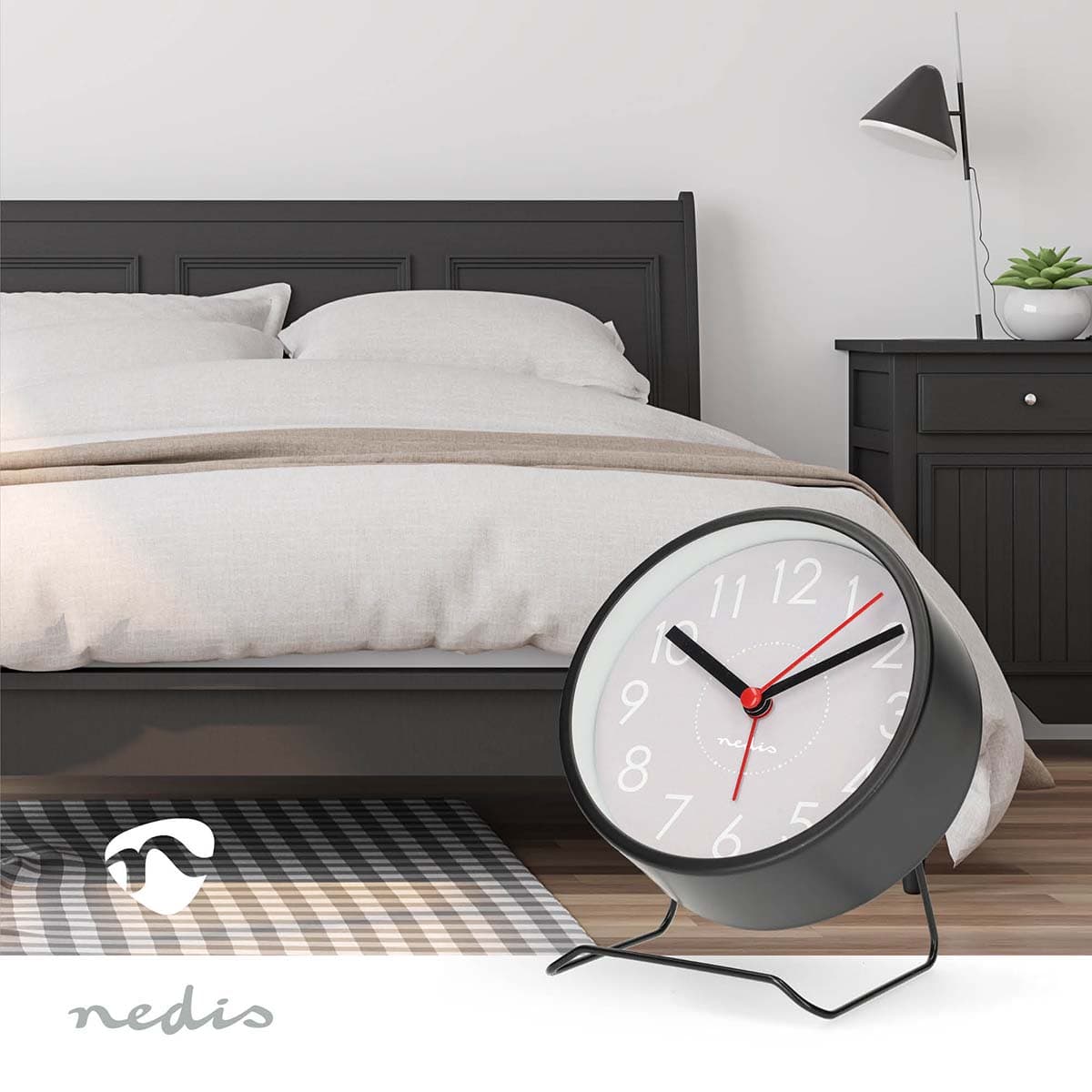 NEDIS            COMPACT ALARM CLOCK