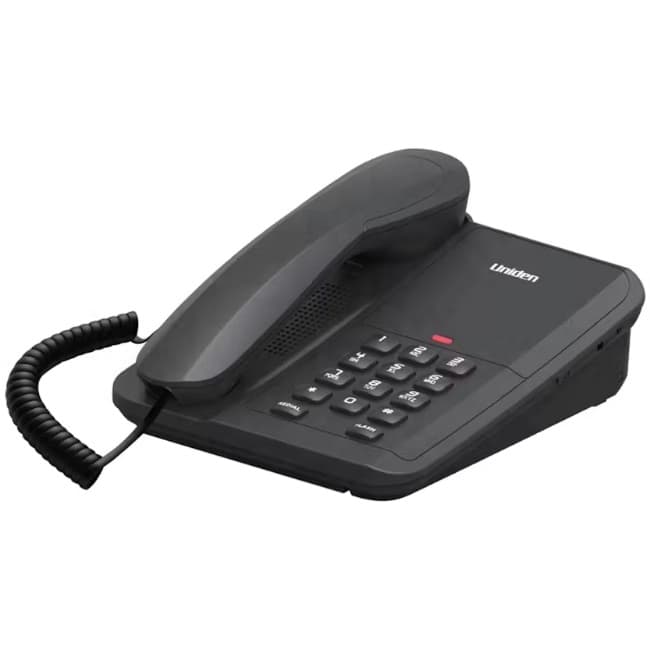 Uniden Corded Desk Phone - Black | 7203