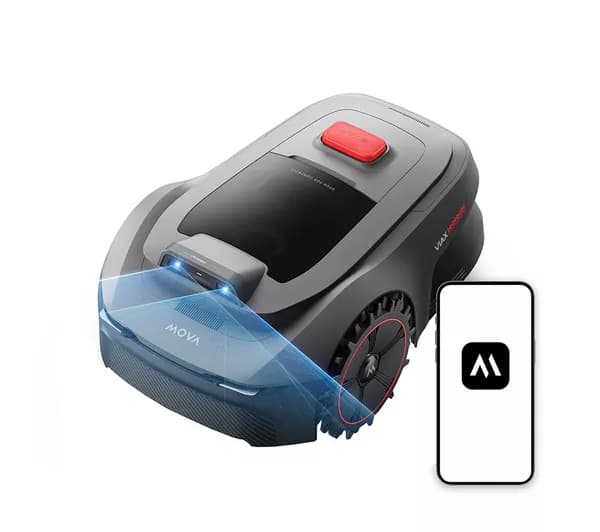 MOVA ViAX 300 Cordless Robotic Lawn Mower - Black