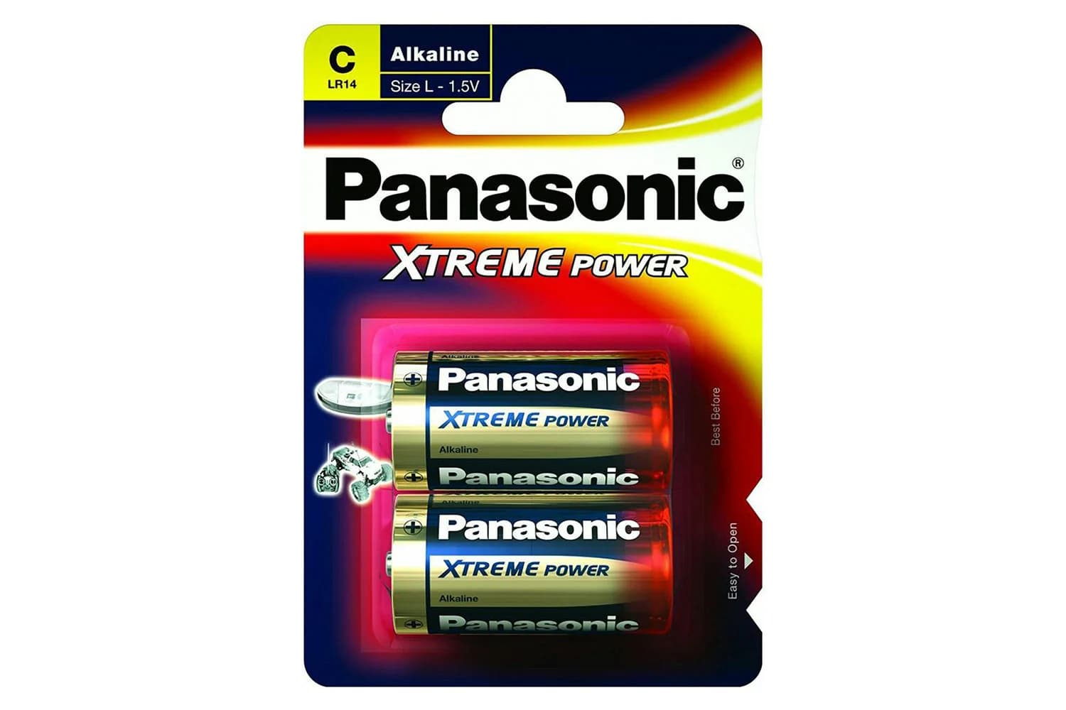 Panasonic C/D batteries