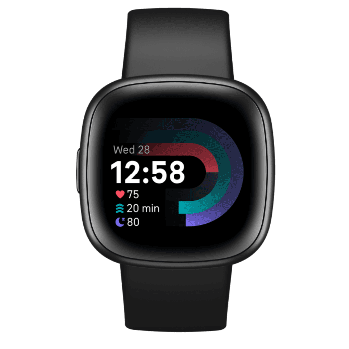 Fitbit Versa 4 79FB523BKBK, Health & Fitness Smartwatch, Black