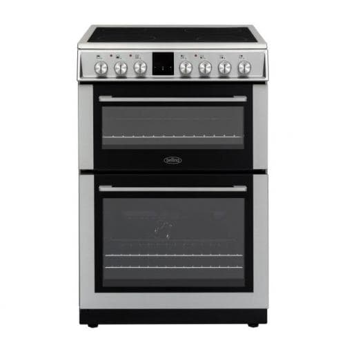 BELLING             60CM FREESTANDING DOUBLE OVEN MULTIFUNCTION