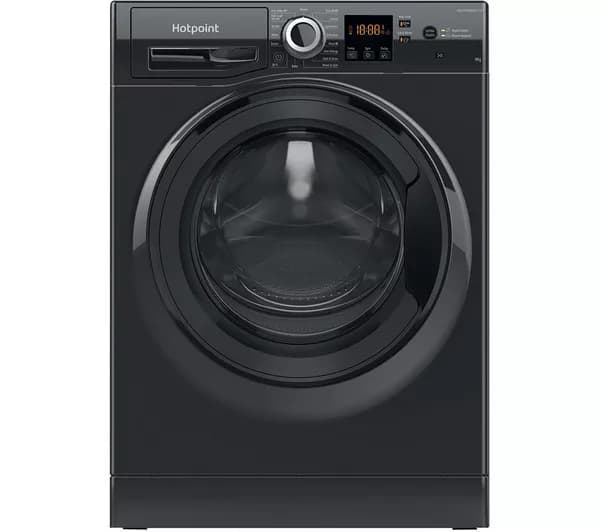 HOTPOINT Anti-Stain NSWR 946 BS UK 9 kg 1400 Spin Washing Machine - Black