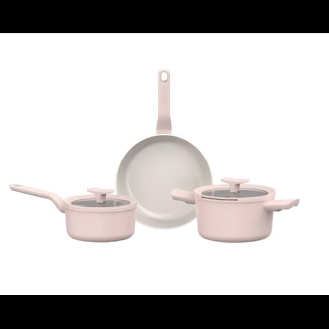 BergHoff 5 Piece Cookware Set | Non-Stick | Rose | 3950719