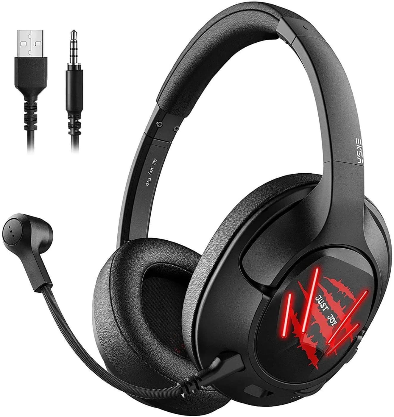 Eksa Gaming Headset Corded 7.1 | AIRJOYPRO-RED