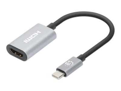 MANHATTAN - adapter - HDMI / USB - 11 cm